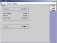 URLCollector screenshot